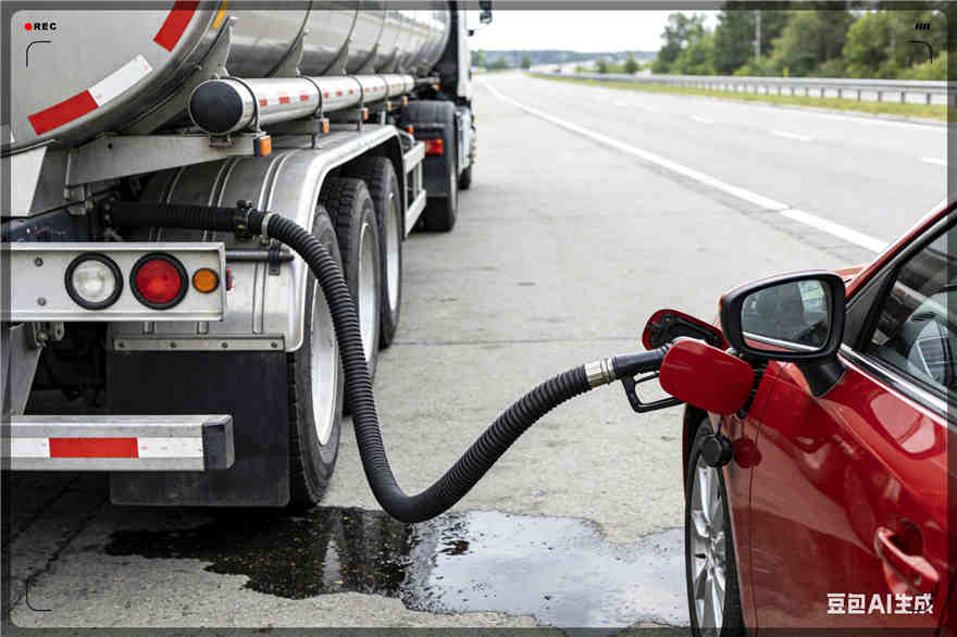 虎丘区汽车救援送水案例